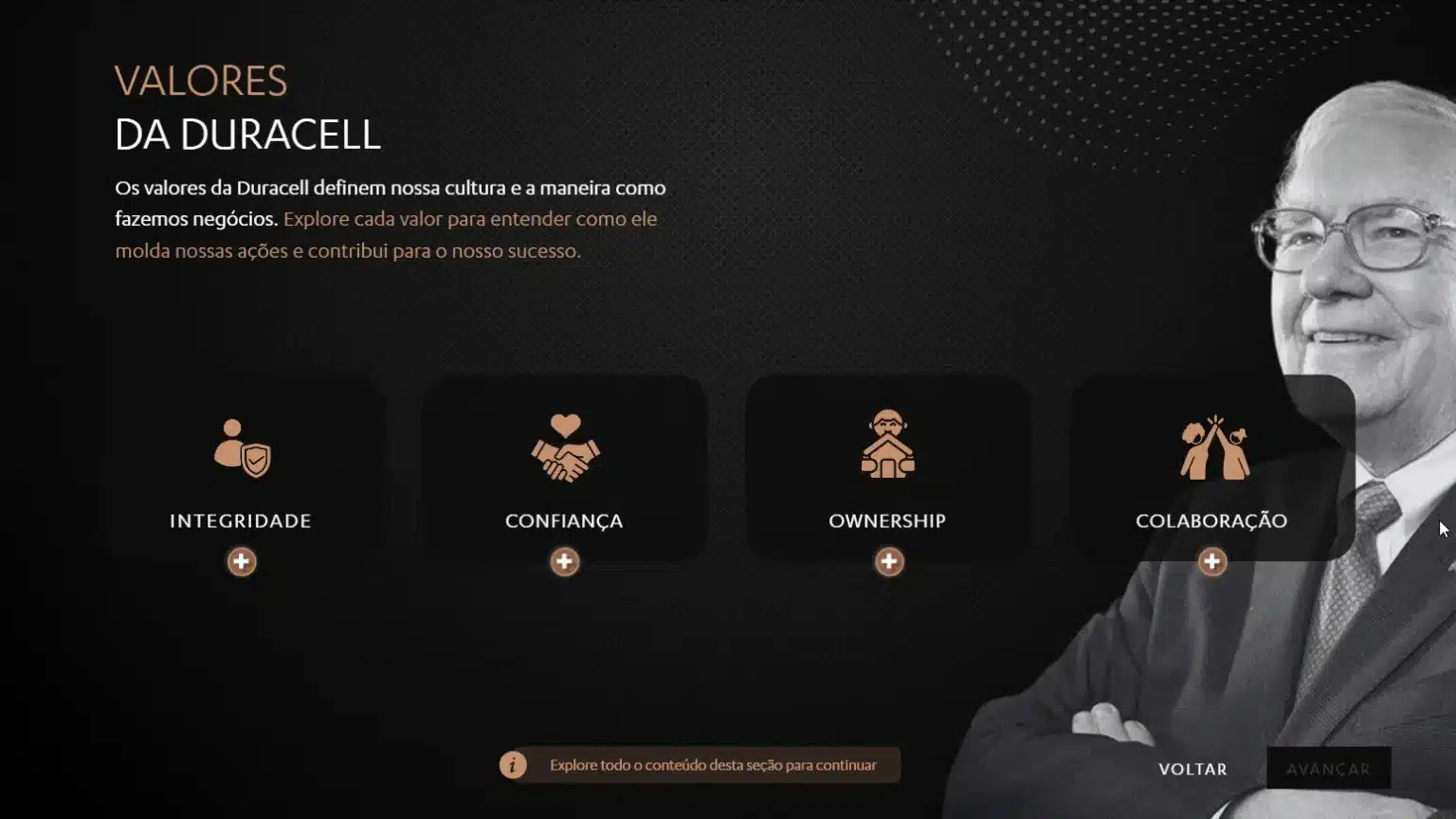E-learning Interativo de Onboarding – Duracell