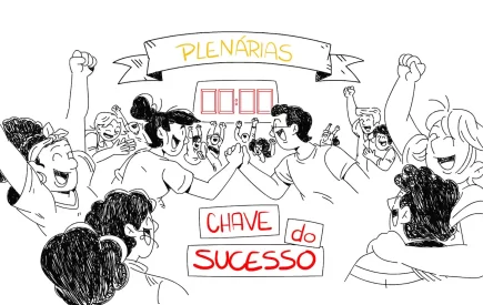 Whiteboard animation Plenárias – Escape 60'